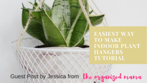 Easiest Way To Make Indoor Plant Hangers Tutorial (1)