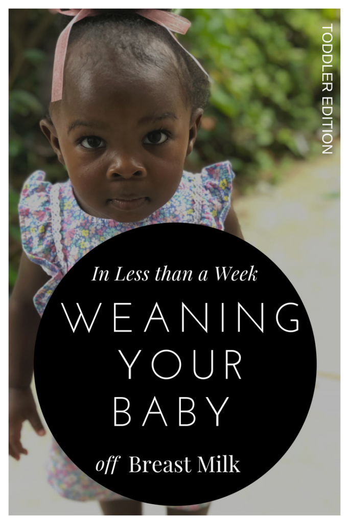 Weaning Your Baby Off Breast Milk In Less Than a Week