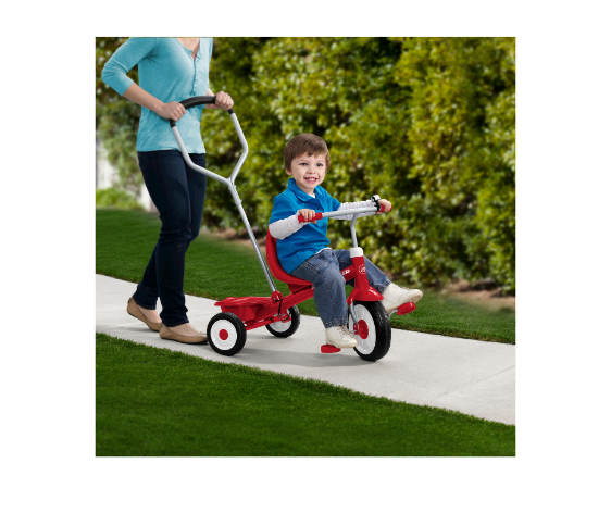 Toddler Christmas Gift Guide-Toddler Christmas Gift Guide-Radio Flyer® Steer & Stroll Trike - Red