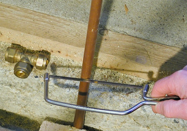 Cutting Plumbing Pipes