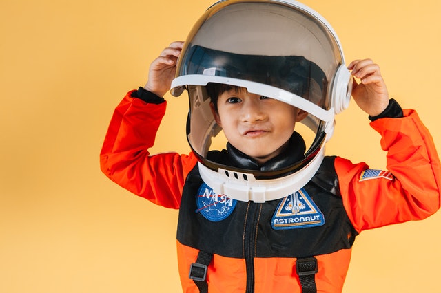 child astronaut